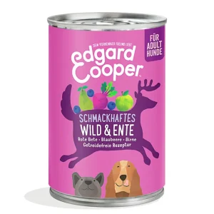 Edgard & Cooper Adult Wild und Ente getreidefrei 400 g Geprüft